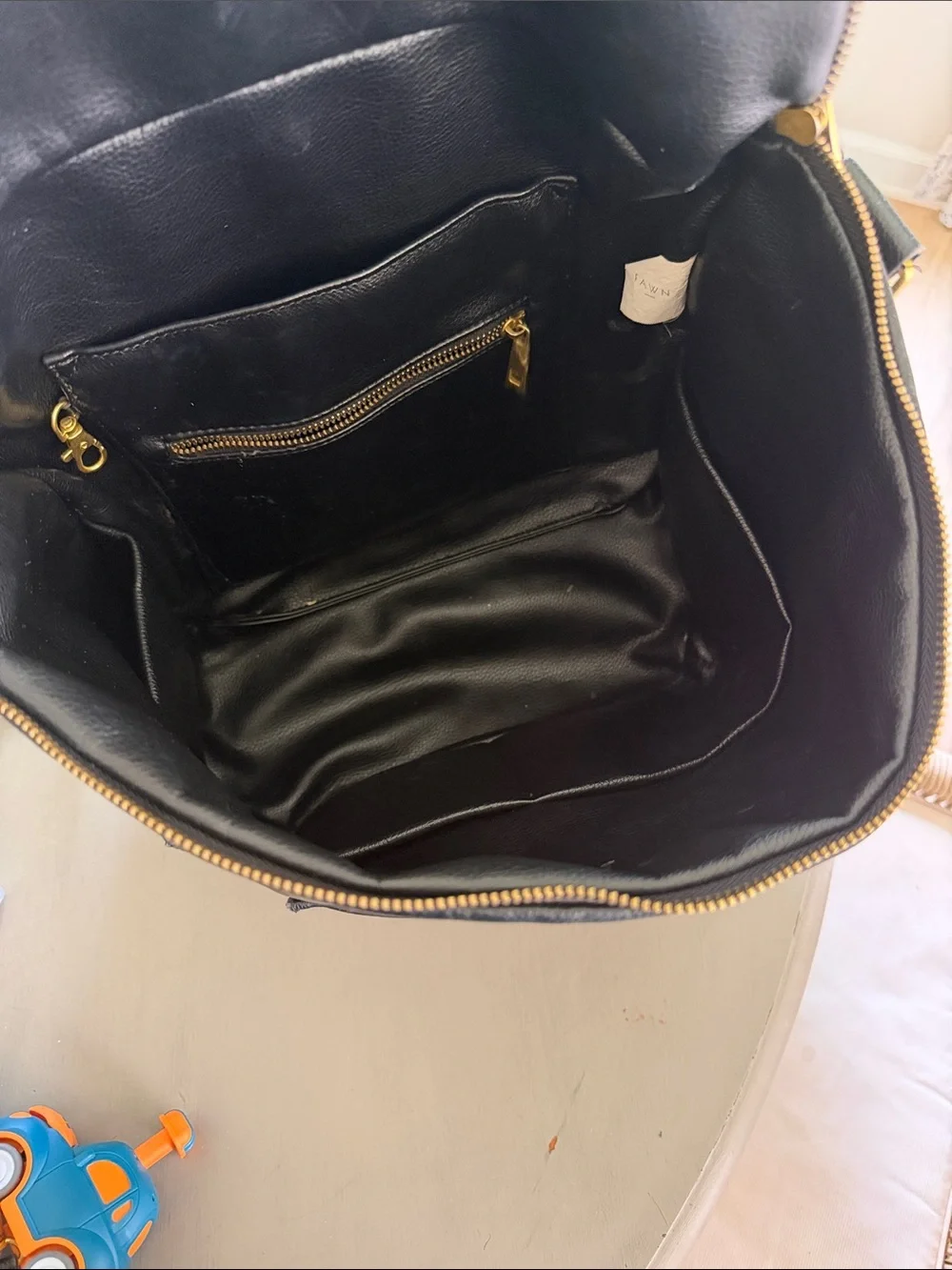 Fawn Design Black Original Diaper Bag